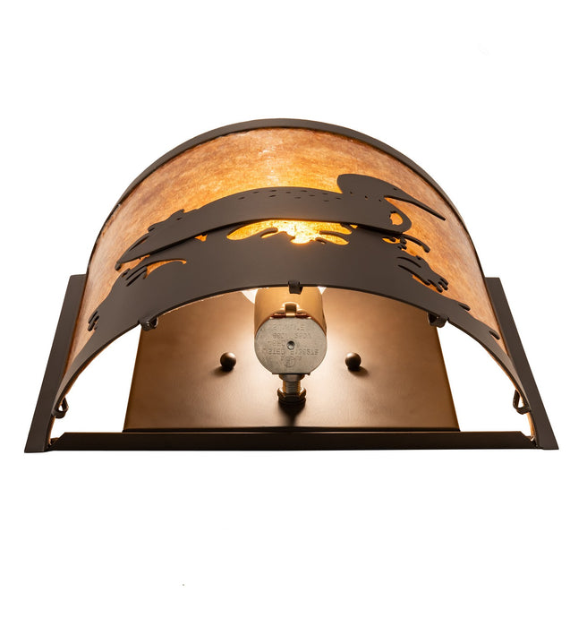Meyda Tiffany 277830 One Light Wall Sconce, Oil Rubbed Bronze