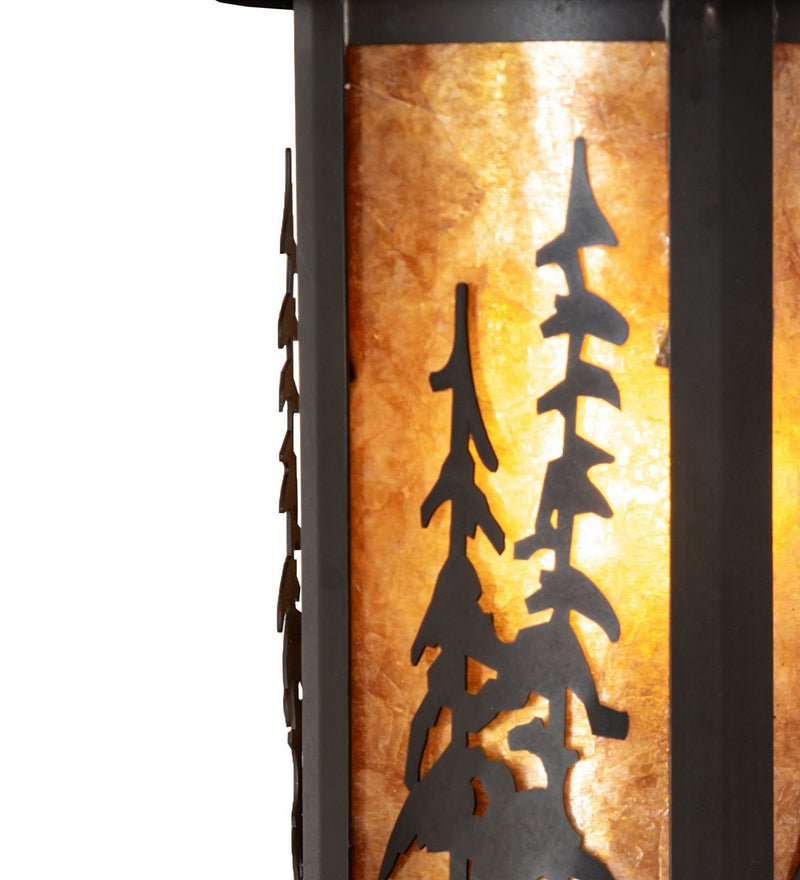 Meyda Tiffany 277835 LED Wall Sconce, Craftsman Brown
