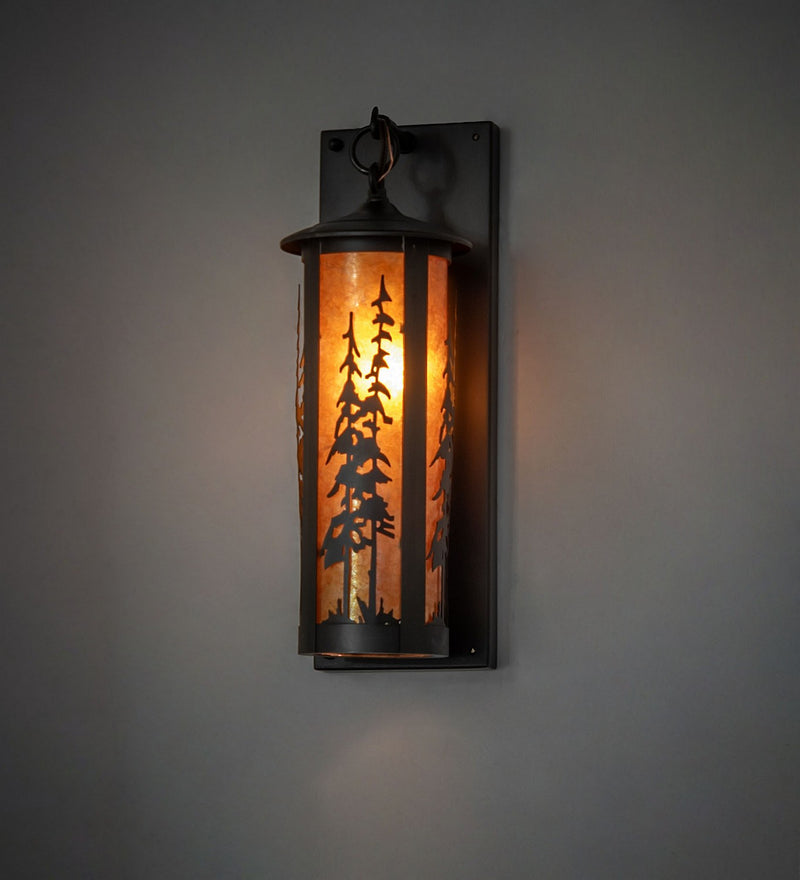 Meyda Tiffany 277835 LED Wall Sconce, Craftsman Brown