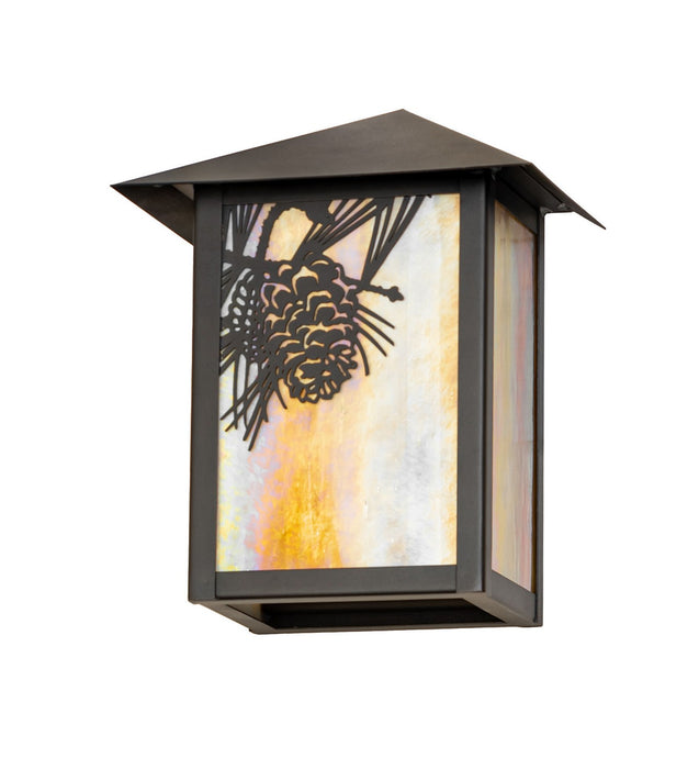 Meyda Tiffany 95424 LED Wall Sconce, Craftsman Brown