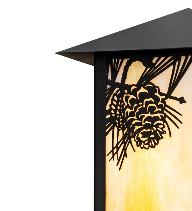 Meyda Tiffany 95424 LED Wall Sconce, Craftsman Brown