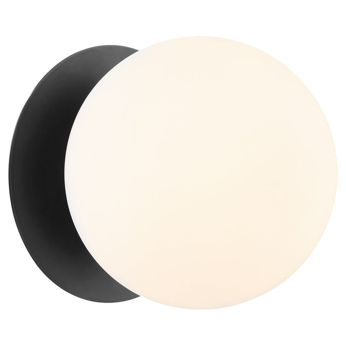 Quorum 339-1-59 One Light Wall Mount, Matte Black
