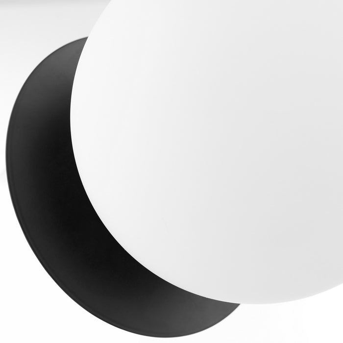 Quorum 339-1-59 One Light Wall Mount, Matte Black