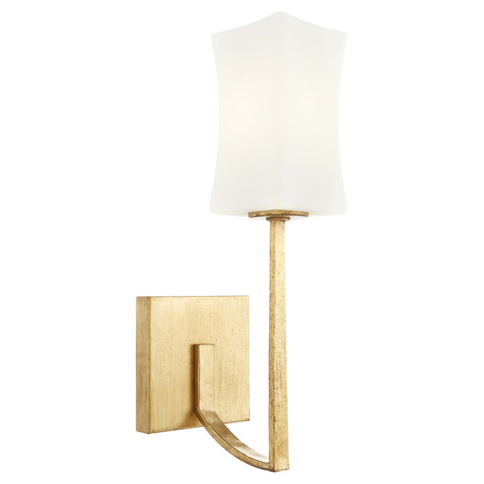 Quorum 581-1-74 One Light Wall Mount, Gold Leaf