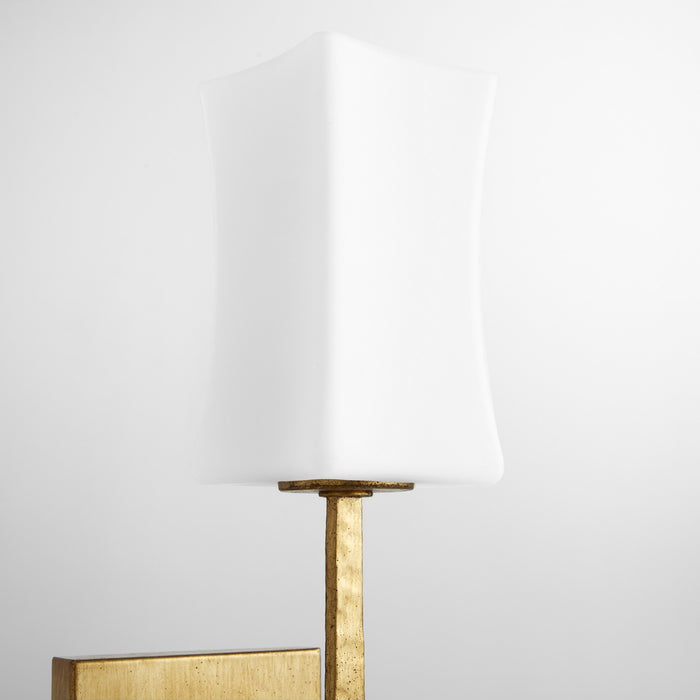 Quorum 581-1-74 One Light Wall Mount, Gold Leaf
