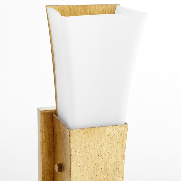Quorum 561-2-74 Two Light Wall Sconce, Gold Leaf
