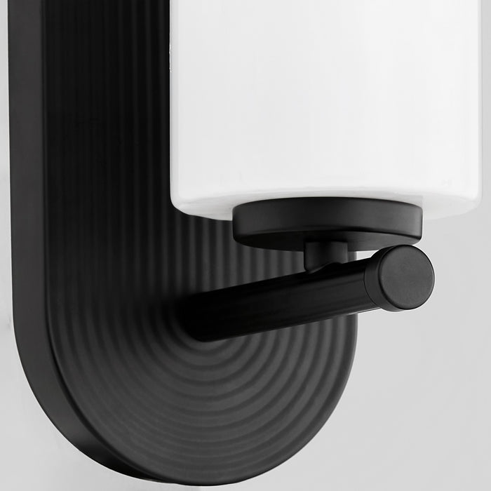 Quorum 5228-1-59 One Light Wall Mount, Matte Black