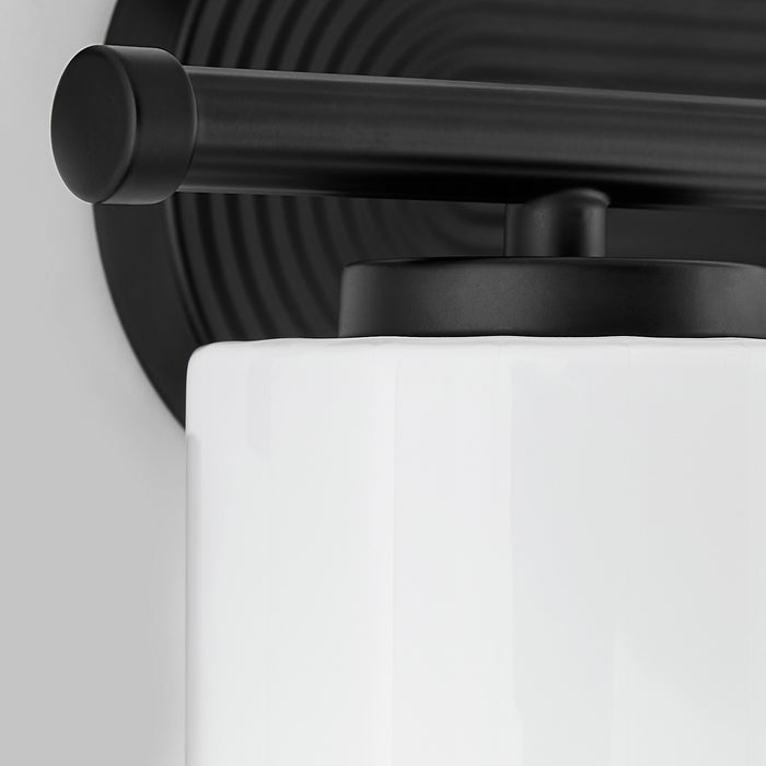 Quorum 5228-2-59 Two Light Vanity, Matte Black
