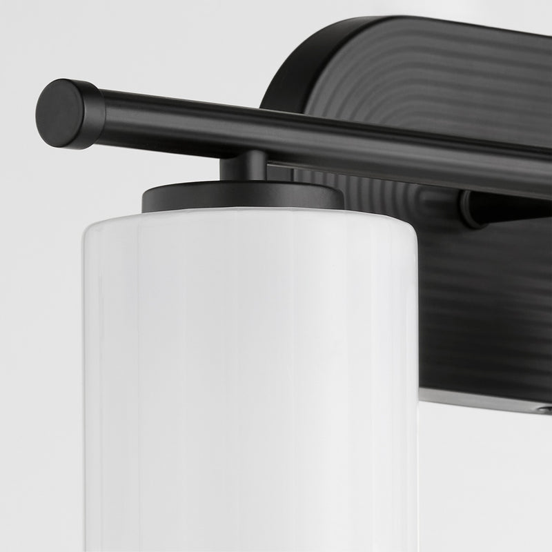 Quorum 5228-3-59 Three Light Vanity, Matte Black