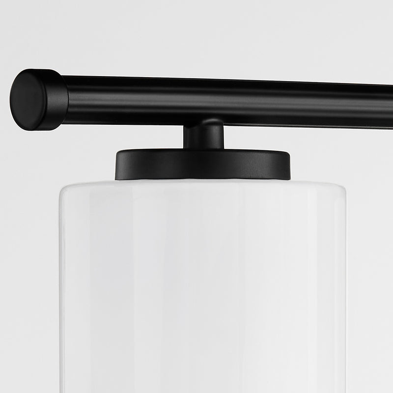 Quorum 5228-4-59 Four Light Vanity, Matte Black
