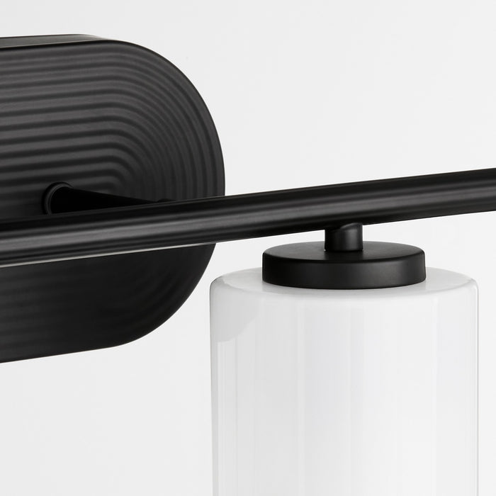 Quorum 5228-4-59 Four Light Vanity, Matte Black