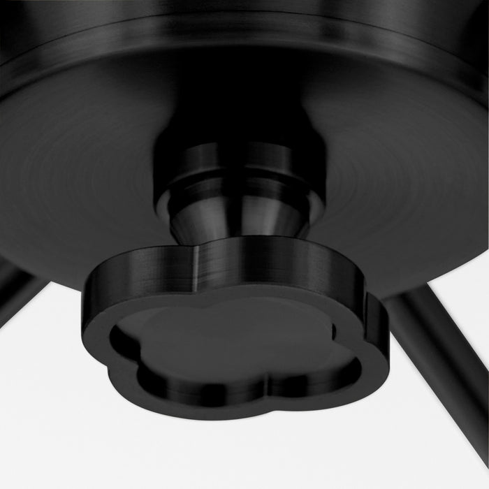 Quorum 824-4-59 Four Light Pendant, Matte Black