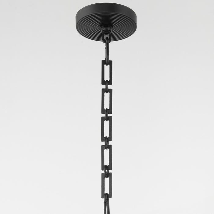 Quorum 824-5-59 Five Light Pendant, Matte Black
