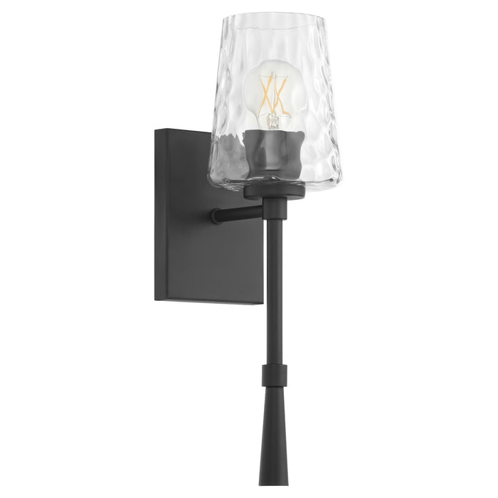 Quorum 5204-1-159 One Light Wall Mount, Matte Black