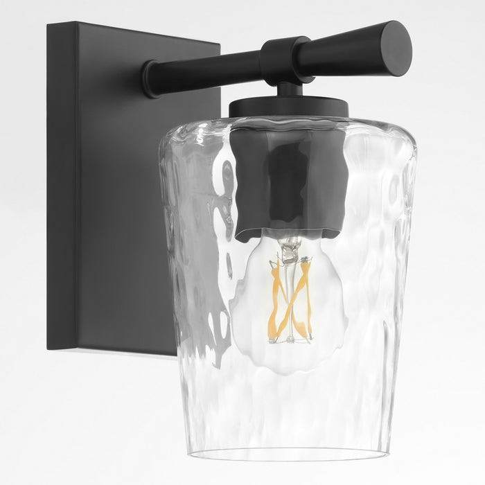 Quorum 5204-1-59 One Light Wall Mount, Matte Black