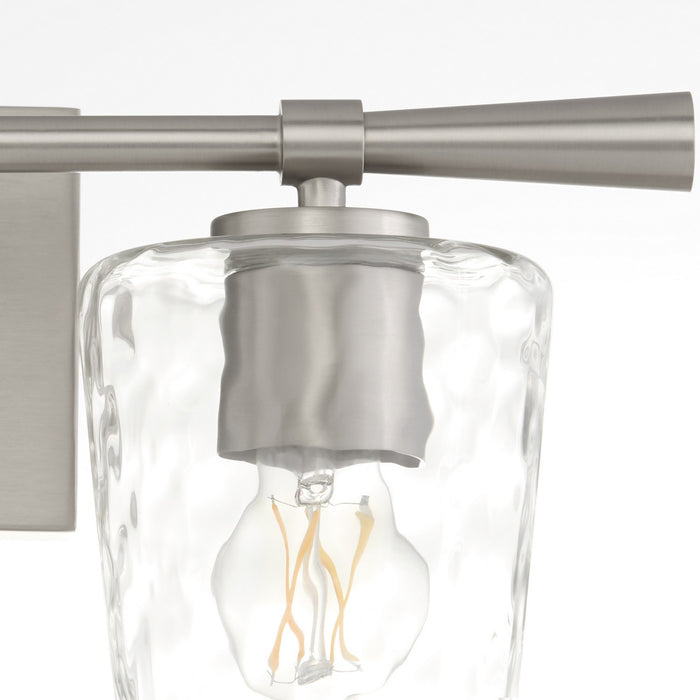 Quorum 5204-2-65 Two Light Vanity, Satin Nickel