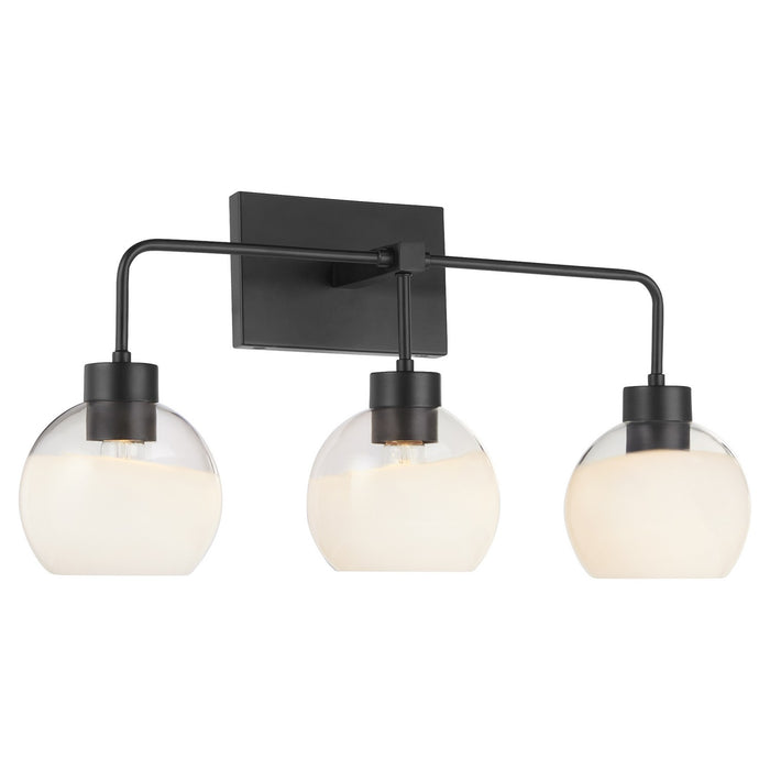 Quorum 532-3-159 Three Light Vanity, Matte Black