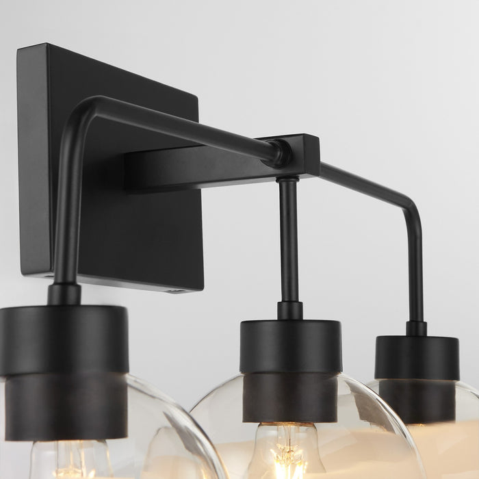 Quorum 532-3-159 Three Light Vanity, Matte Black