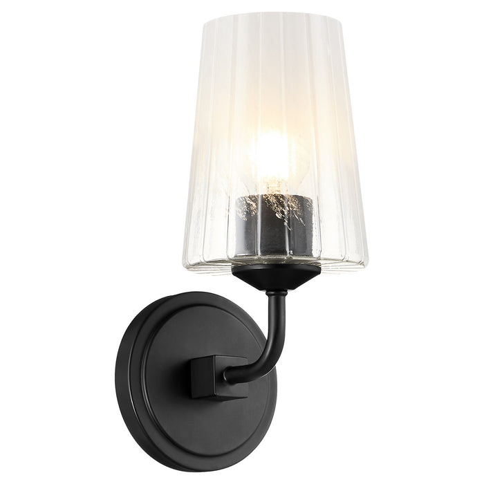 Quorum 5238-1-59 One Light Wall Mount, Matte Black