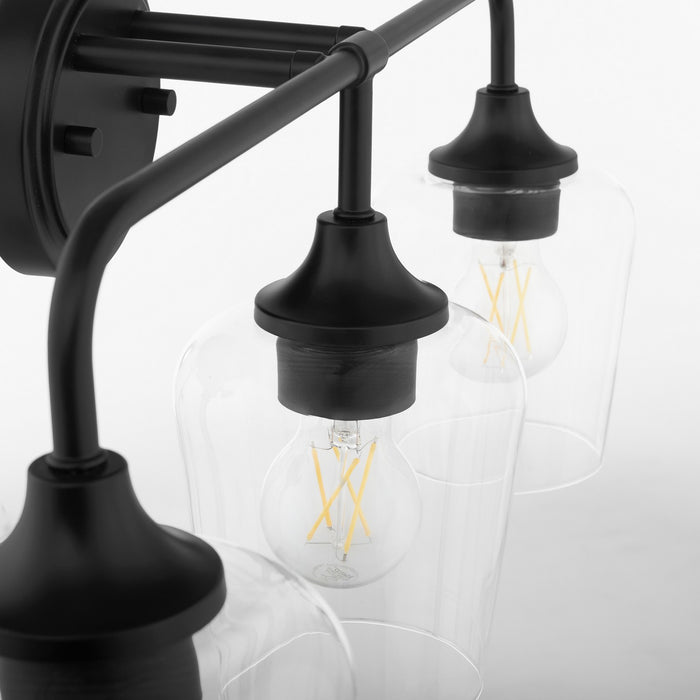 Quorum 5313-3-59 Three Light Vanity, Matte Black