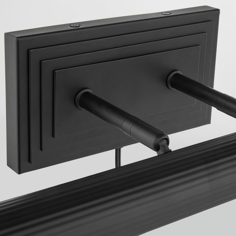 Quorum 942-59 Two Light Picture Light, Matte Black