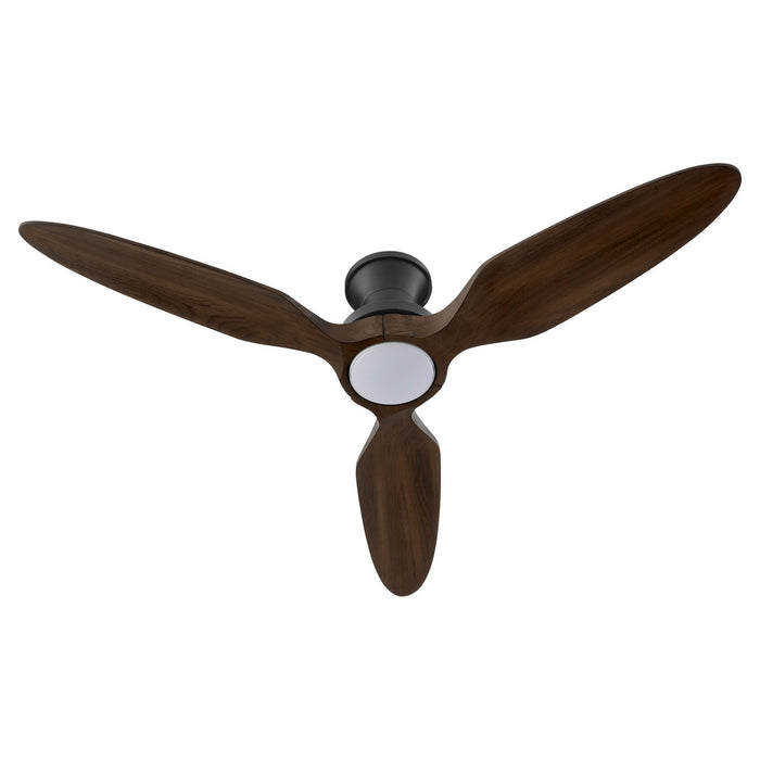 Quorum 39563-59 56" Ceiling Fan, Matte Black