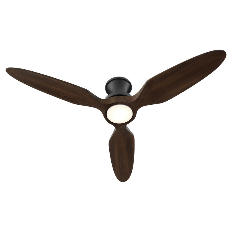 Quorum 39563-59 56" Ceiling Fan, Matte Black