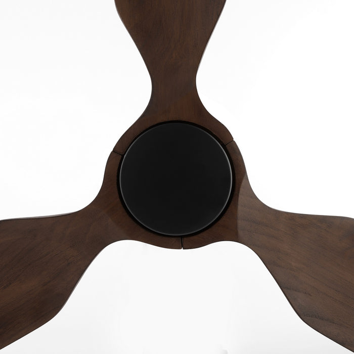 Quorum 39563-59 56" Ceiling Fan, Matte Black