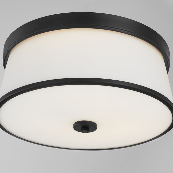 Quorum 3203-16-59 Three Light Ceiling Mount, Matte Black