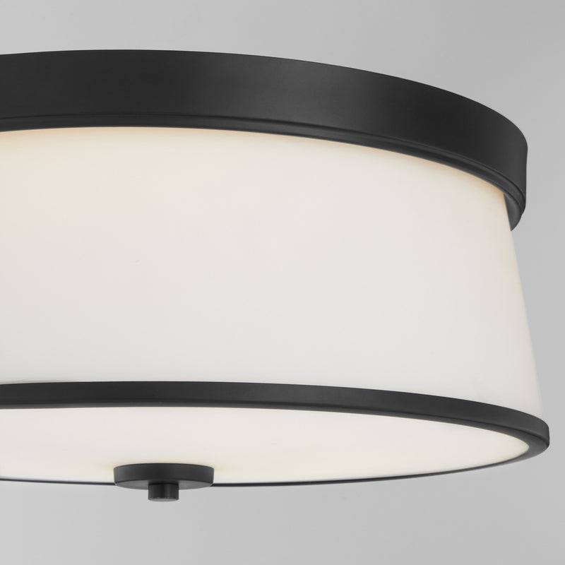 Quorum 3203-16-59 Three Light Ceiling Mount, Matte Black