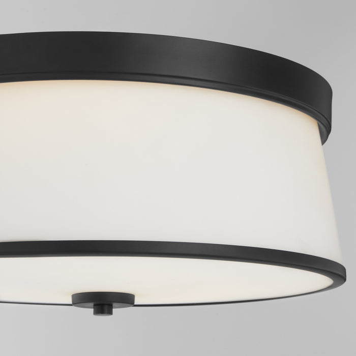 Quorum 3203-16-59 Three Light Ceiling Mount, Matte Black