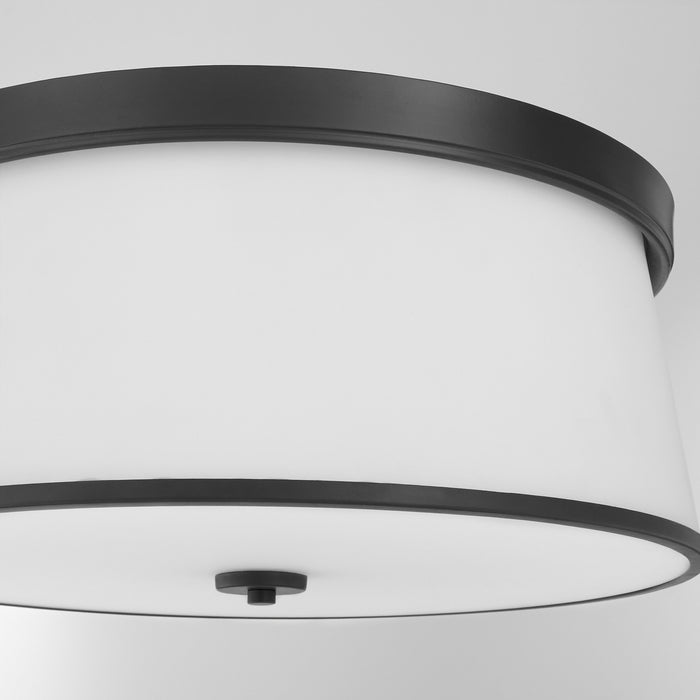 Quorum 3203-20-59 Four Light Ceiling Mount, Matte Black