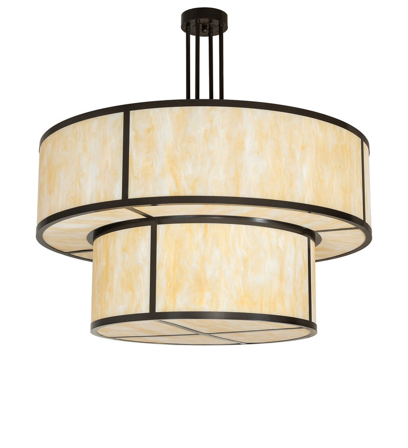 Meyda Tiffany 258745 Eight Light Pendant, Timeless Bronze