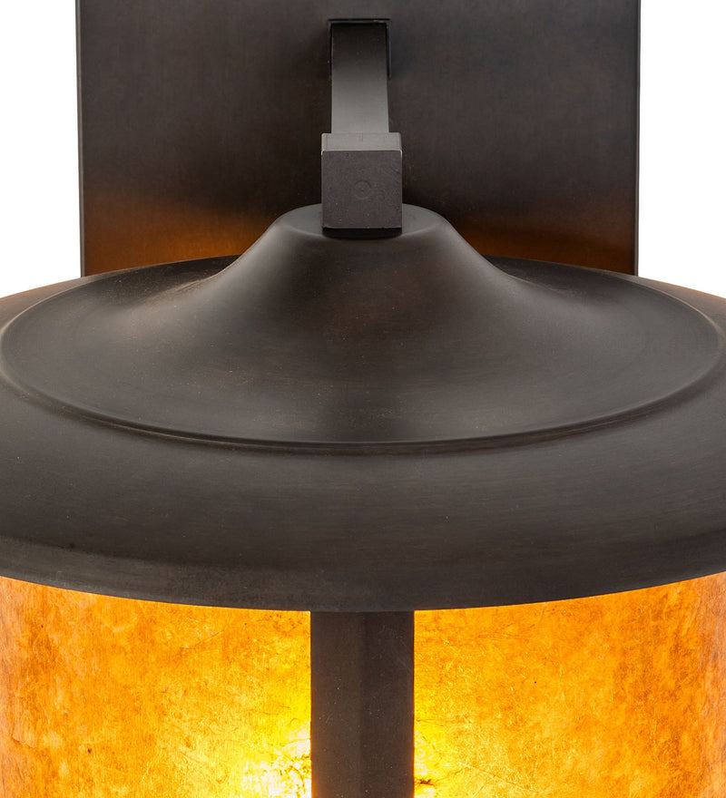 Meyda Tiffany 270071 One Light Wall Sconce, Craftsman Brown