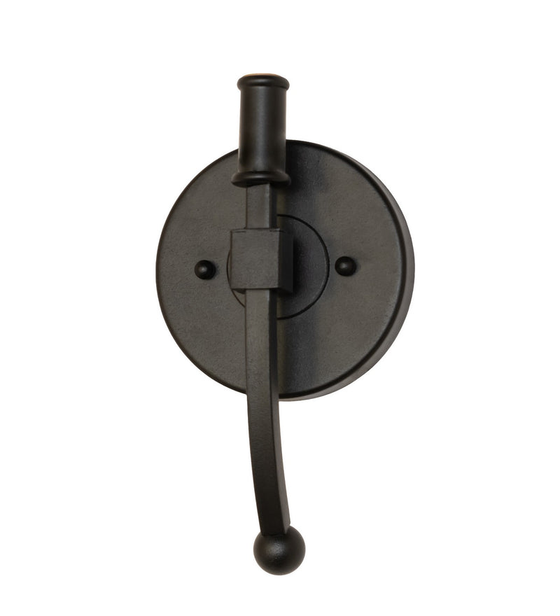 Meyda Tiffany 270093 One Light Wall Sconce, Textured Black