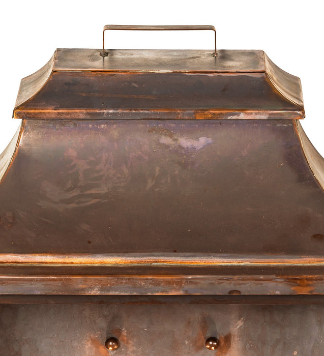 Meyda Tiffany 273147 Two Light Wall Sconce, Vintage Copper