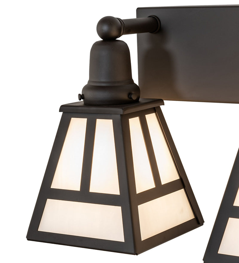 Meyda Tiffany 274867 Three Light Vanity, Oil Rubbed Bronze