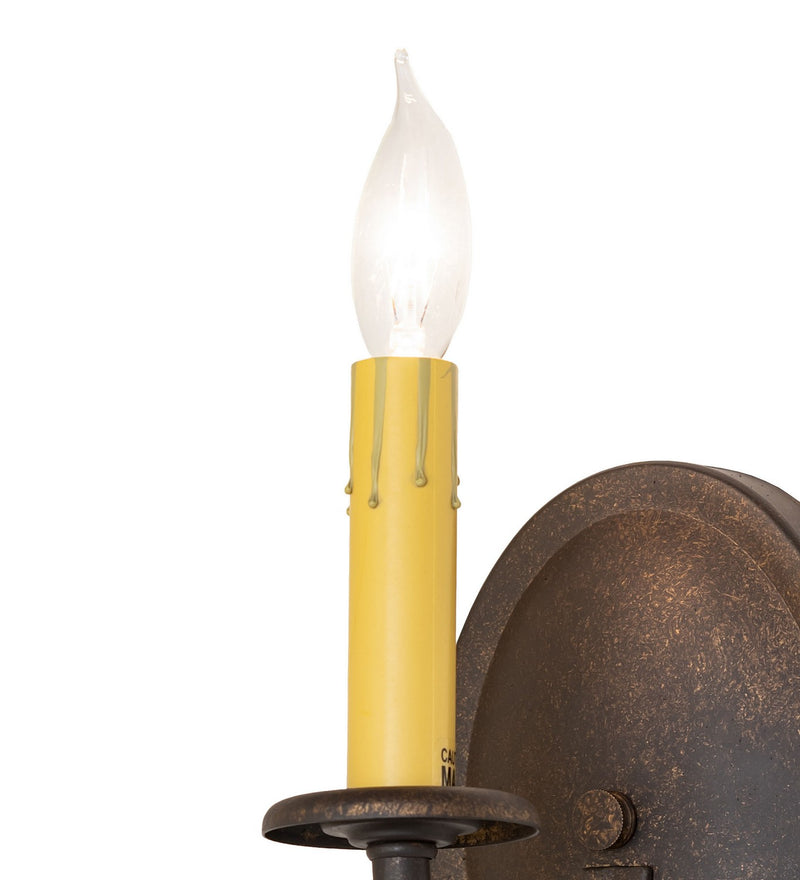 Meyda Tiffany 274875 One Light Wall Sconce, Petzite