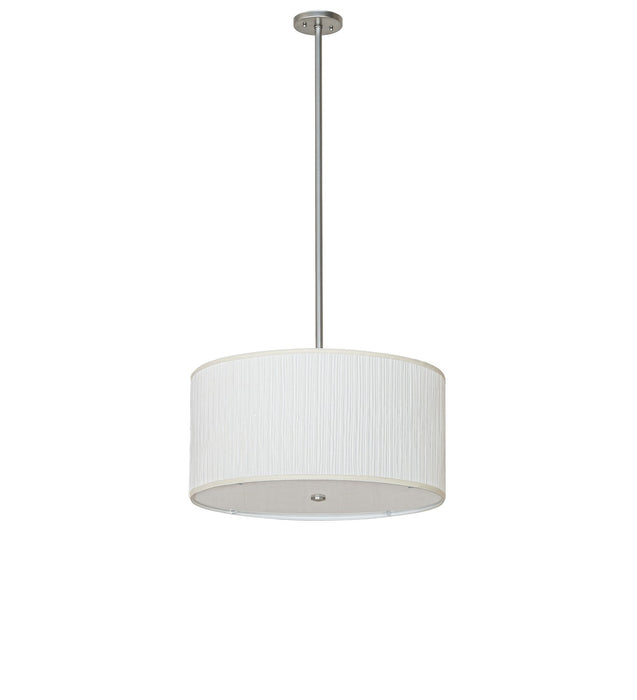 Meyda Tiffany 275641 Three Light Pendant, Nickel