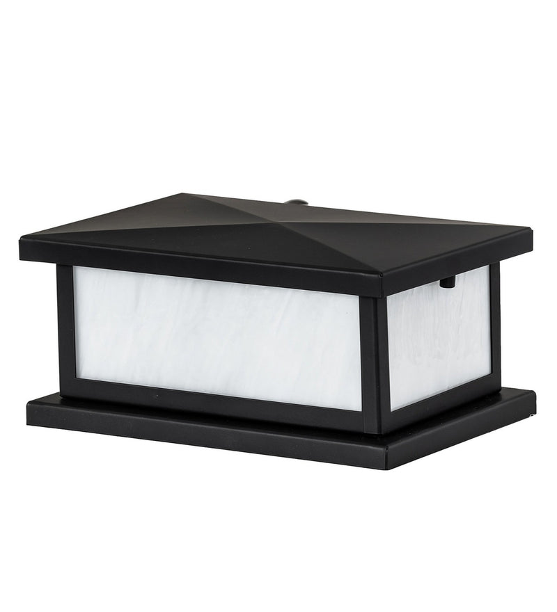 Meyda Tiffany 276267 LED Pier Mount, Solar Black