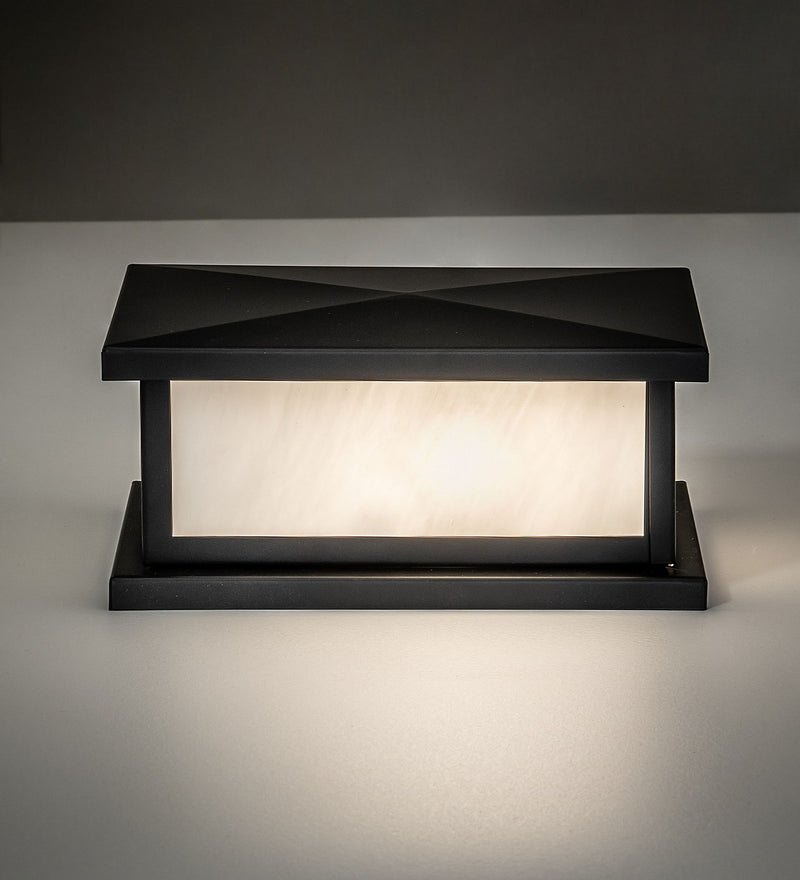 Meyda Tiffany 276267 LED Pier Mount, Solar Black