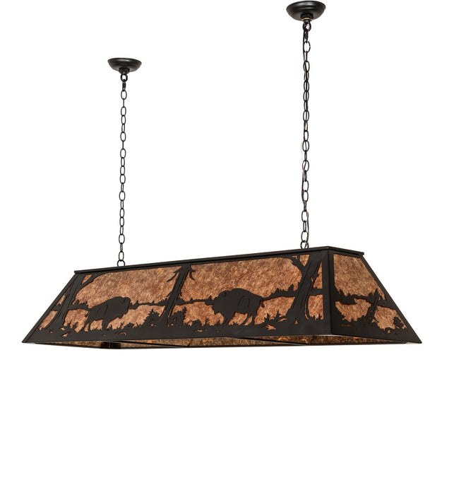 Meyda Tiffany 278162 Nine Light Pendant, Textured Black