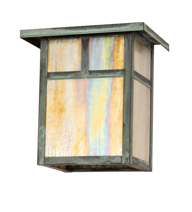 Meyda Tiffany 89857 One Light Wall Sconce, Verdigris