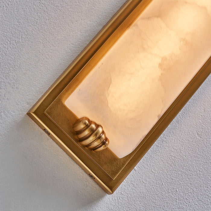 Kalco 523431TRB LED Wall Sconce, True Brass