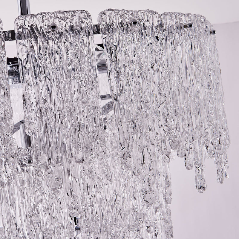 Kalco 523255CH Ten Light Pendant, Polished Chrome