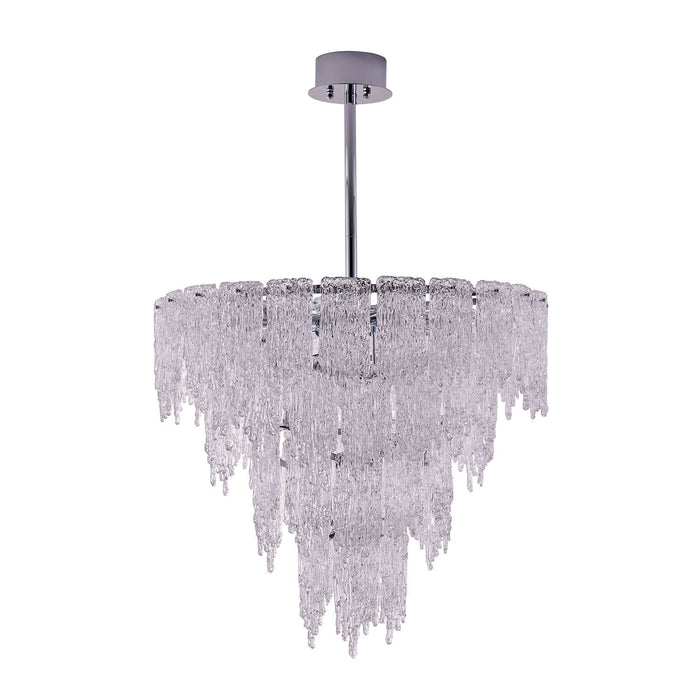 Kalco 523256CH 19 Light Pendant, Polished Chrome