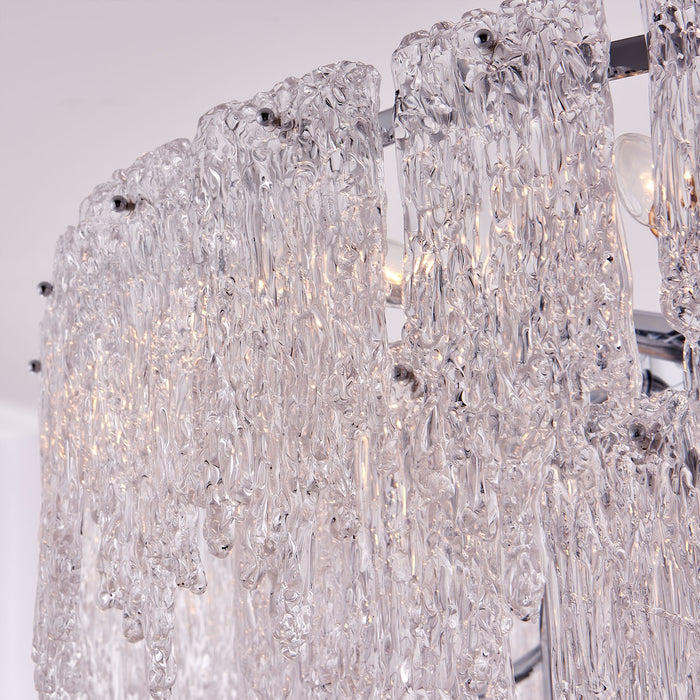 Kalco 523256CH 19 Light Pendant, Polished Chrome