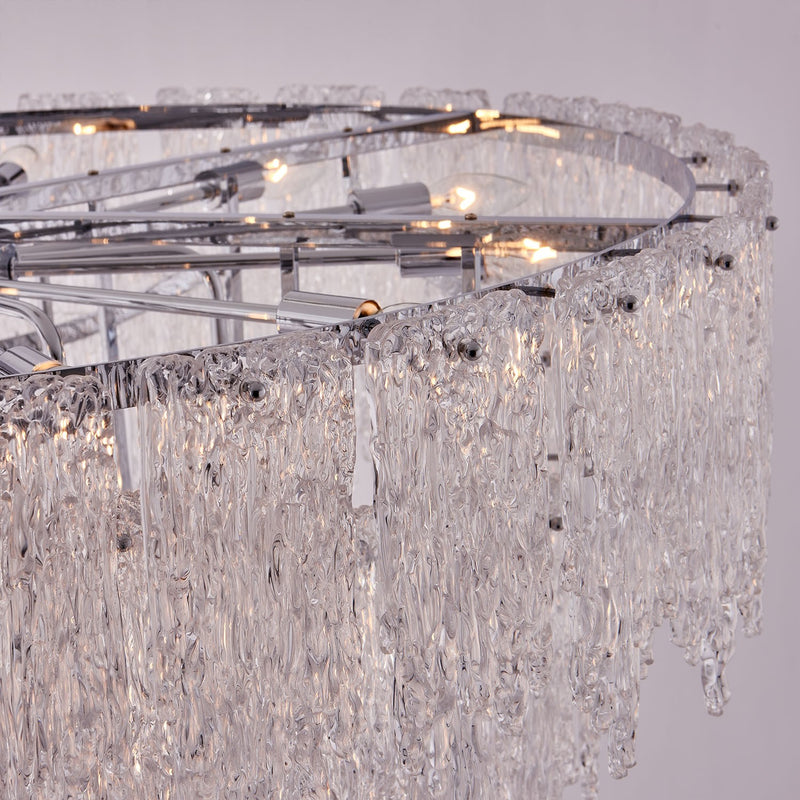 Kalco 523257CH 22 Light Pendant, Polished Chrome