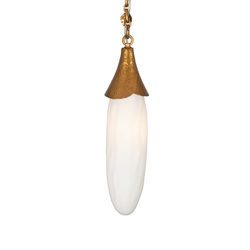 Kalco 523911WGL One Light Pendant, Warm Gold