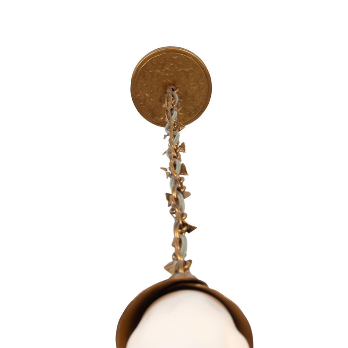 Kalco 523911WGL One Light Pendant, Warm Gold